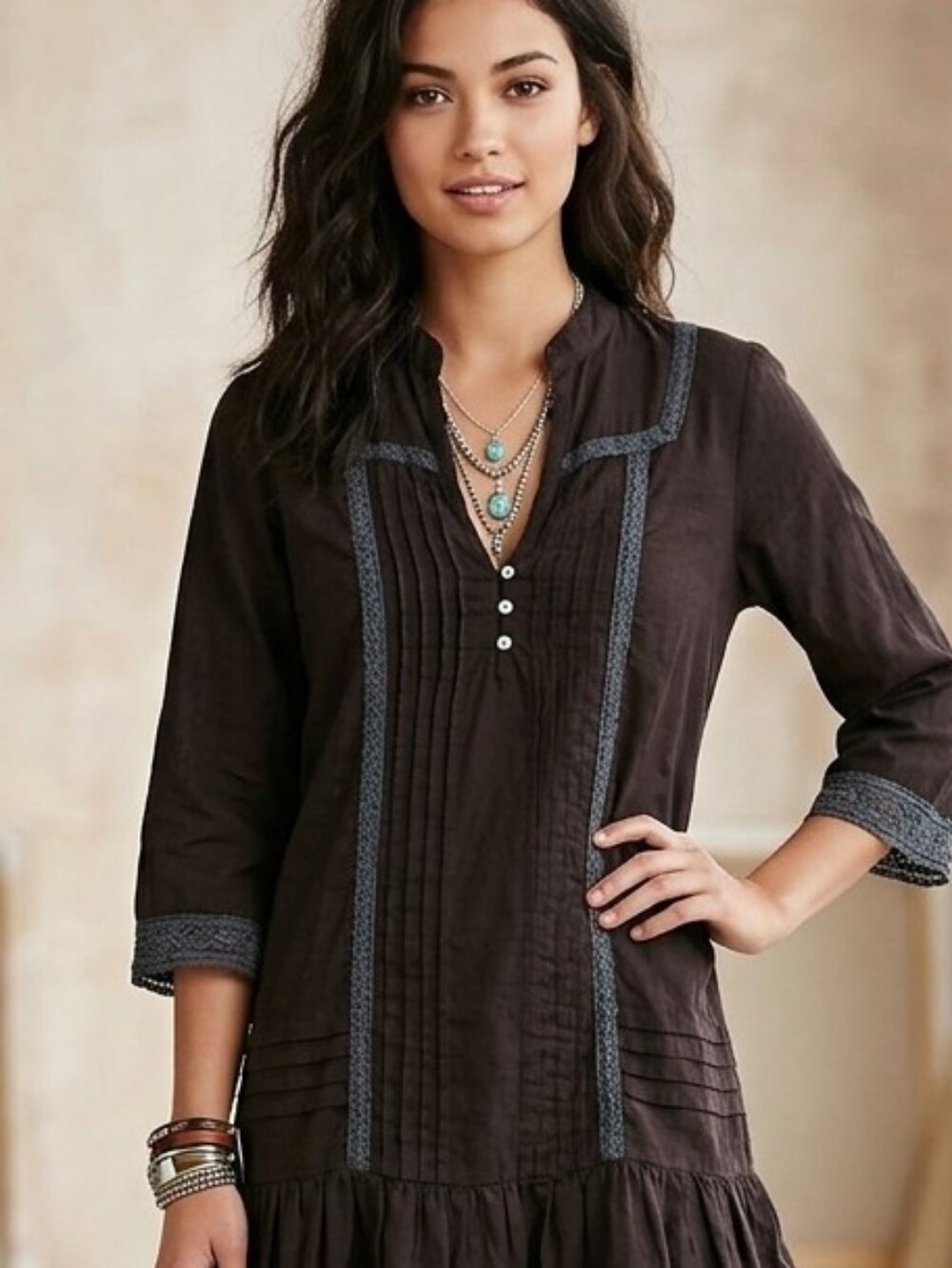 Embroidered Top/dress